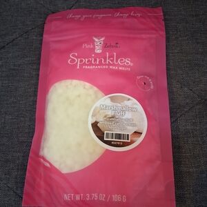 Pink Zebra Marshmallow Fluff Sprinkles Fragranced Wax Melts